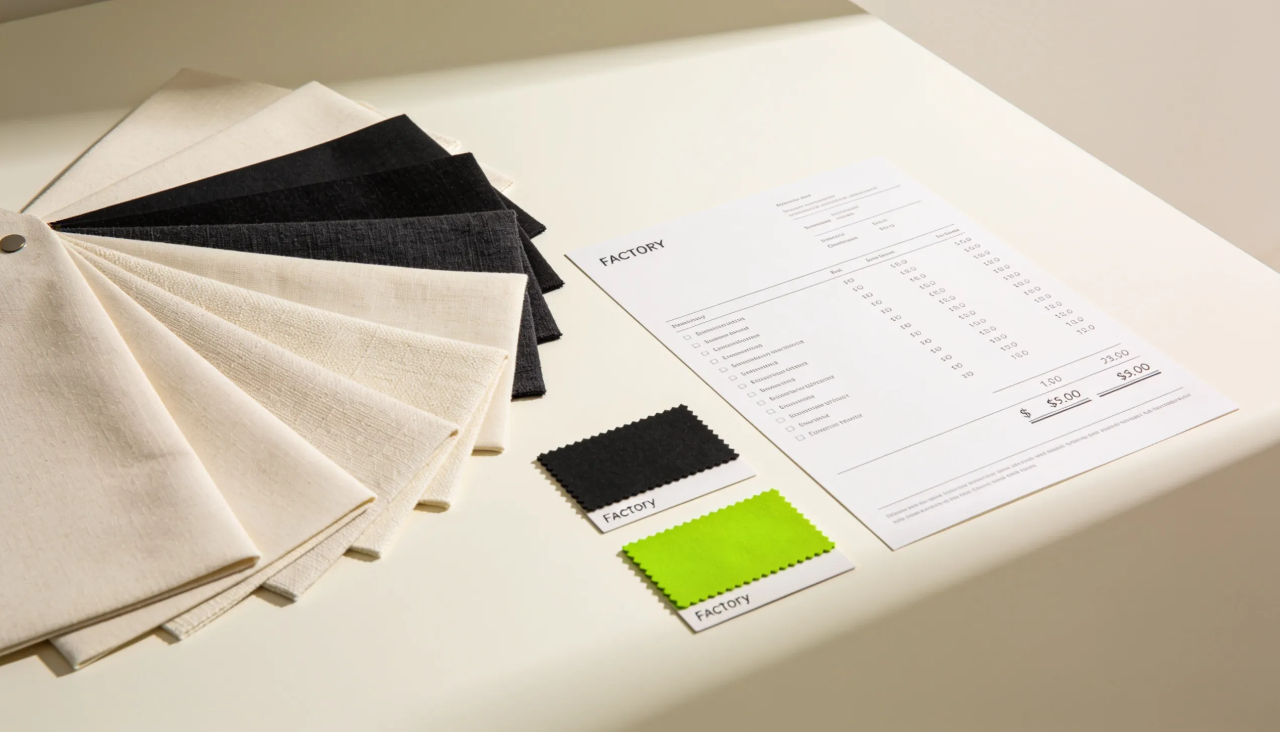 Sourcing en leveranciersbeheer — materiaal- en fabriekselectie