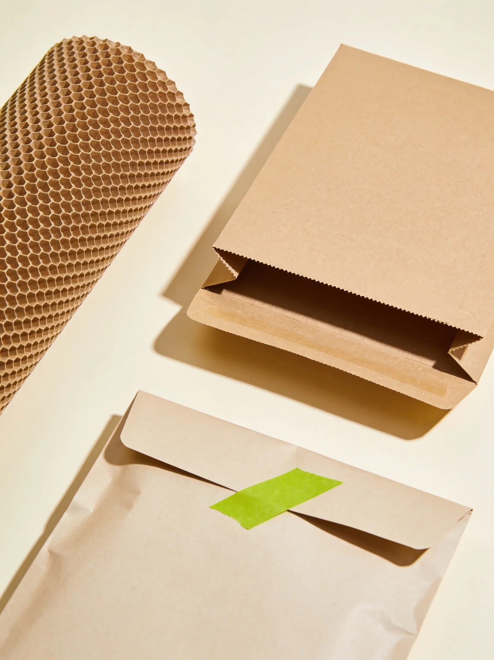 Sustainable recycled packaging materials and mailers